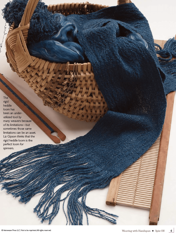 Long Thread Media Books Spin-Off Presents: Weaving with Handspun: eBook Printed Copy