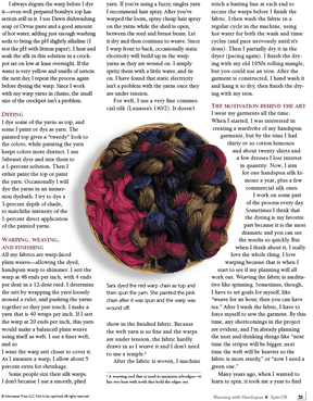 Long Thread Media Books Spin-Off Presents: Weaving with Handspun: eBook Printed Copy