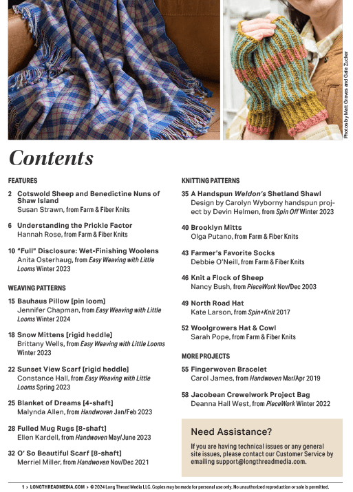 Long Thread Media Books The Wonders of Wool - Long Thread Media eBook Printed Copy