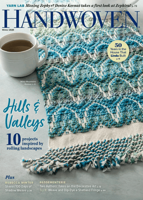 Long Thread Media Magazines Handwoven Magazine Winter 2025