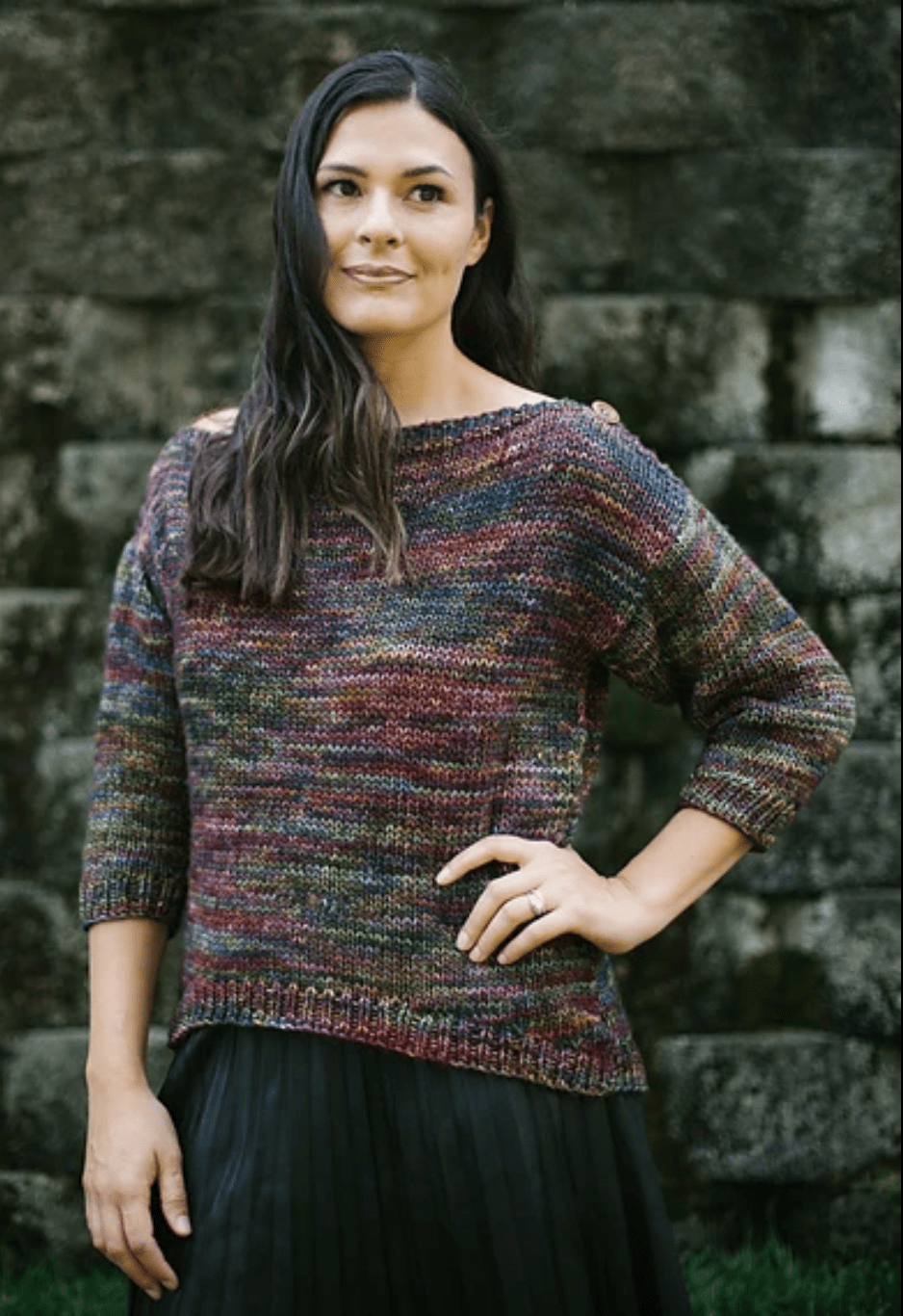 Malabrigo Yarn Digital Patterns Pintado Sweater by Rita Taylor, download