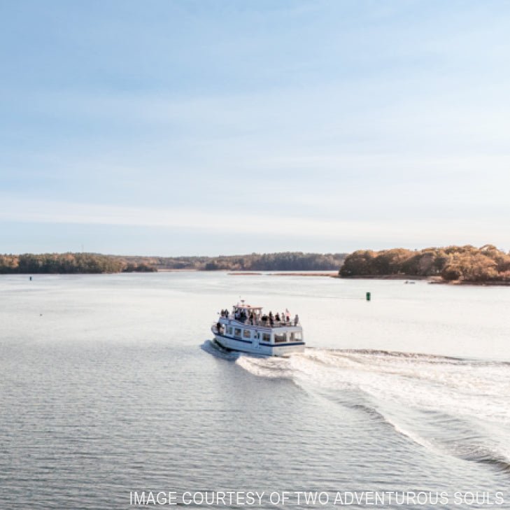 Cast Off & Cast On: 3-Hour Six Rivers of Merrymeeting Bay Cruise