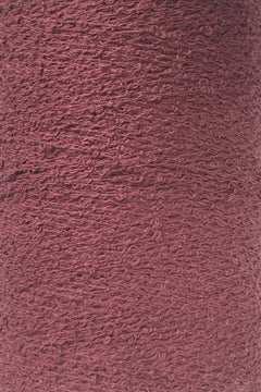 Maurice Brassard Yarn Bourgogne Cotton Bouclé Yarn | Tube
