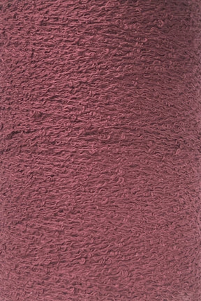 Maurice Brassard Yarn Bourgogne Cotton Bouclé Yarn | Tube