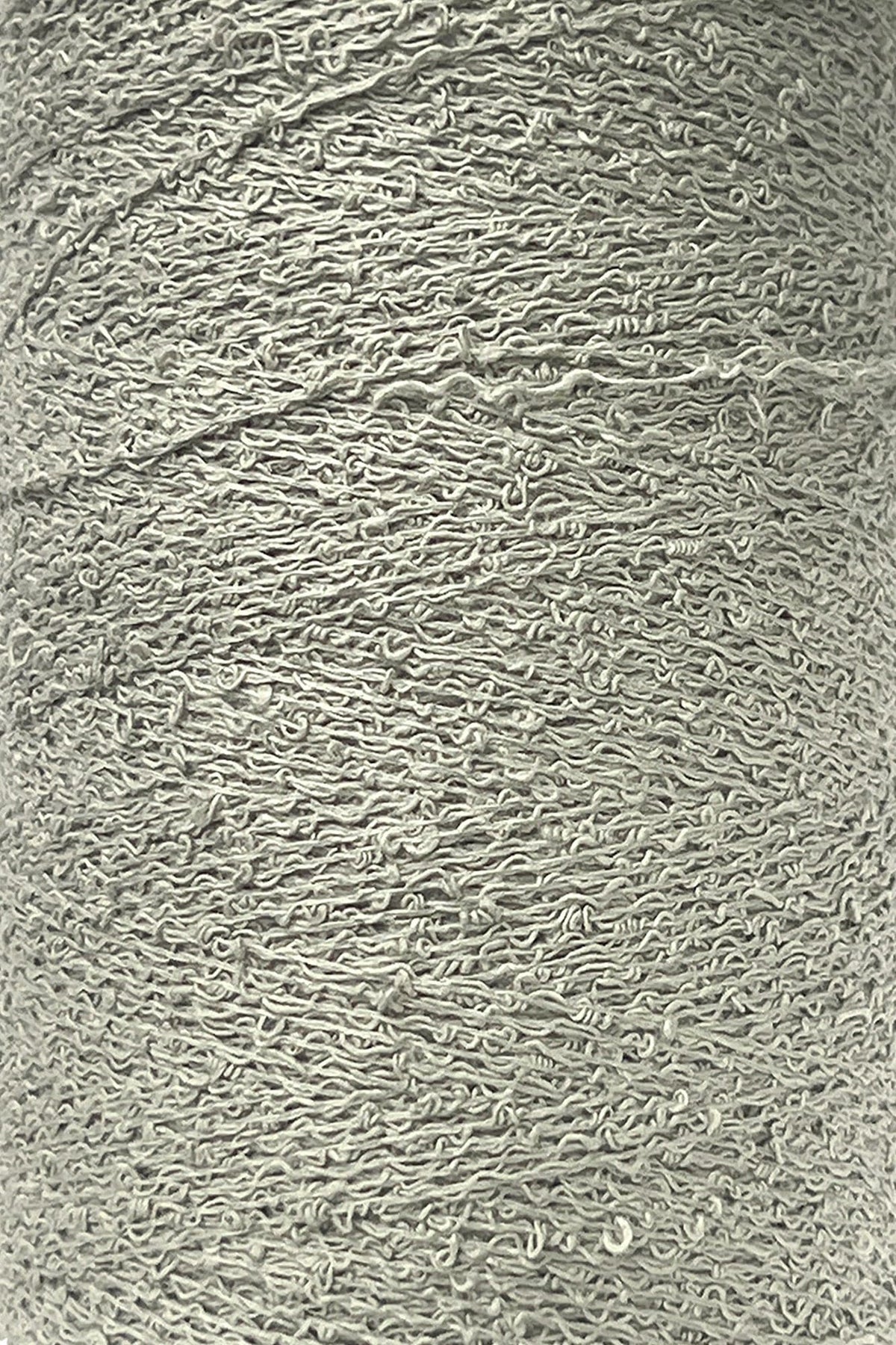 Maurice Brassard Yarn Gris Pale Cotton Bouclé Yarn | Tube