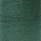 Maurice Brassard Yarn Vert Vert Foncé Cotton Bouclé Yarn | Tube
