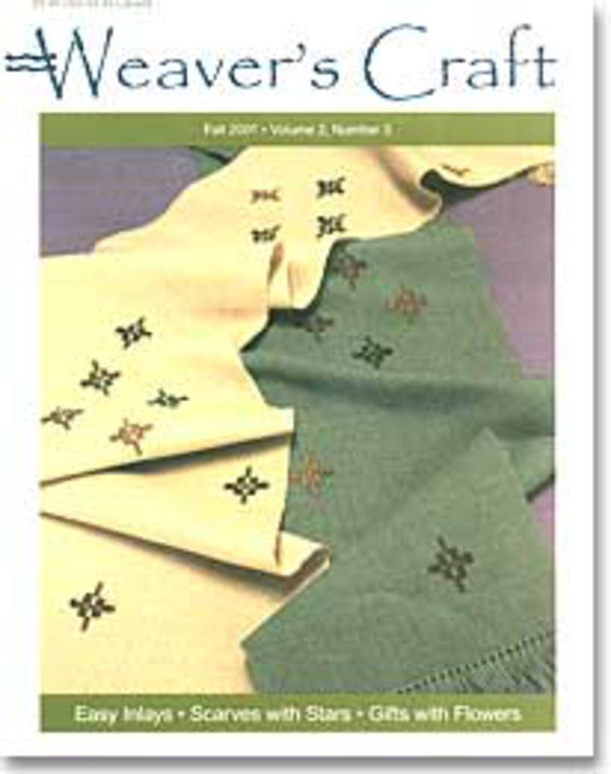 Weaver's Craft Issue 9: Easy Inlays by Plain Tabby Press – Halcyon Yarn