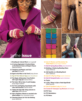 PLY Magazine Magazines PLY - The Magazine for Handspinners, Issue 48, Spring 2025: Hue