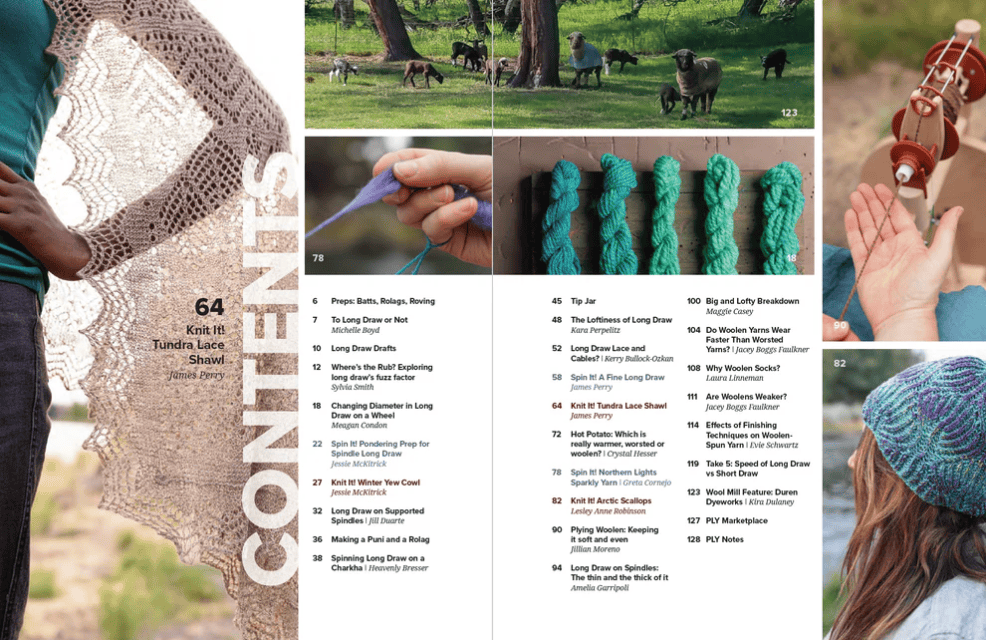 PLY Magazine Magazines PLY - The Magazine for Handspinners, Issue 51, Winter 2025: Long Draw