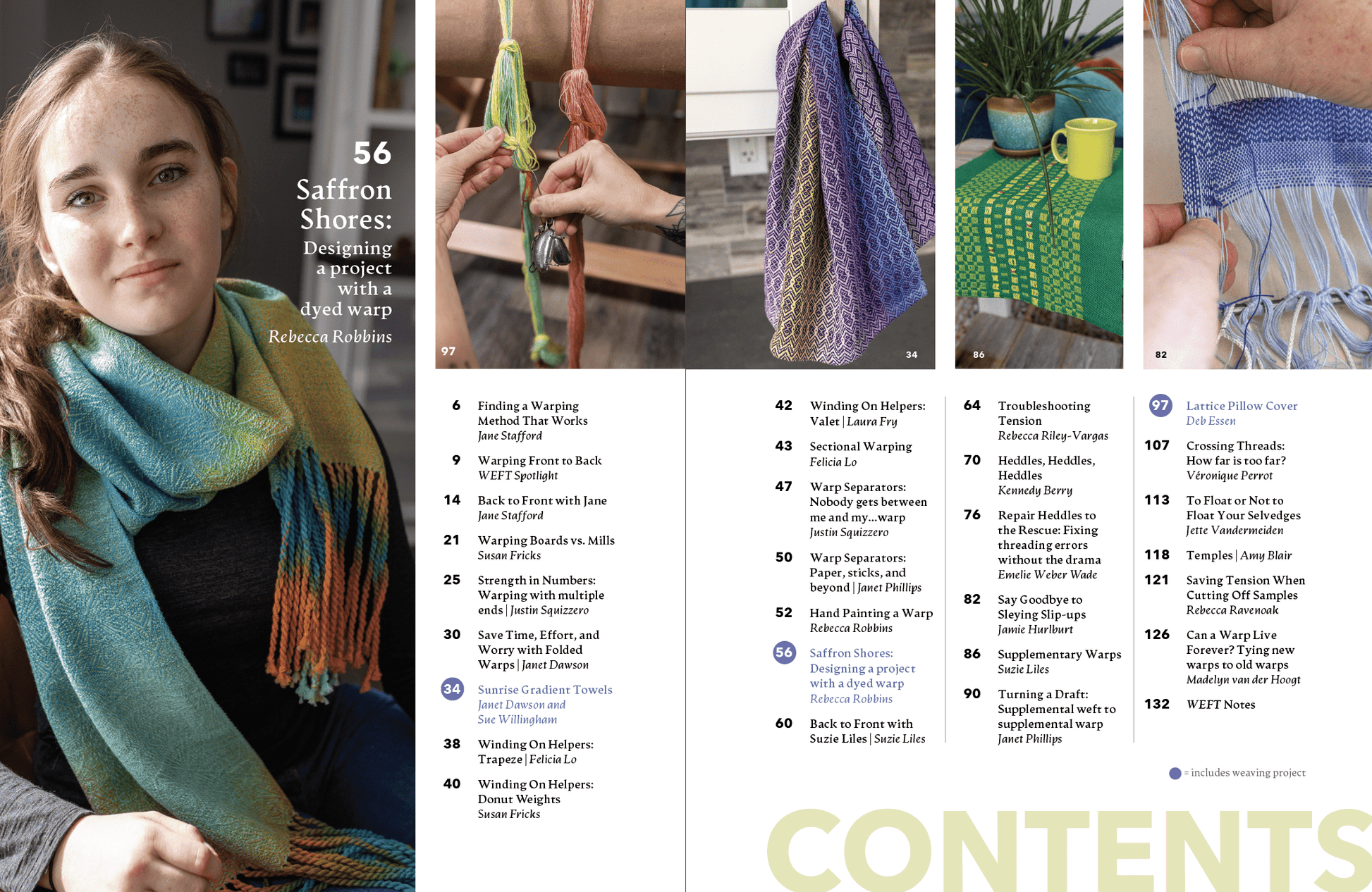 PLY Magazine Magazines WEFT - The Magazine for Handweavers, Issue 2, Autumn 2025: Warp