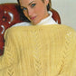 Plymouth Yarn Co. Print Patterns Lace & Rib Afghan