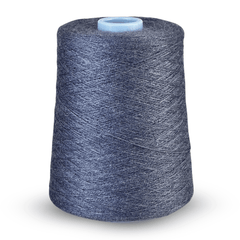 Revolution Fibers Yarn Indigo Zephira Wool-Silk 2/18 Yarn | Large Cone