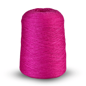 Revolution Fibers Yarn Magenta Zephira Wool-Silk 2/18 Yarn | Large Cone