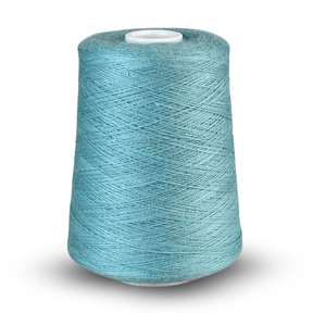 Revolution Fibers Yarn Teal Zephira Wool-Silk 2/18 Yarn | Large Cone