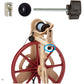 Schacht Spindle Co. Spinning Wheel Parts & Accessories Ladybug Front Maiden Knob Kit
