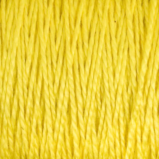 Supreme Corp. Yarn 40 Light Yellow 5/2 Pearl Cotton Yarn | Large Cone