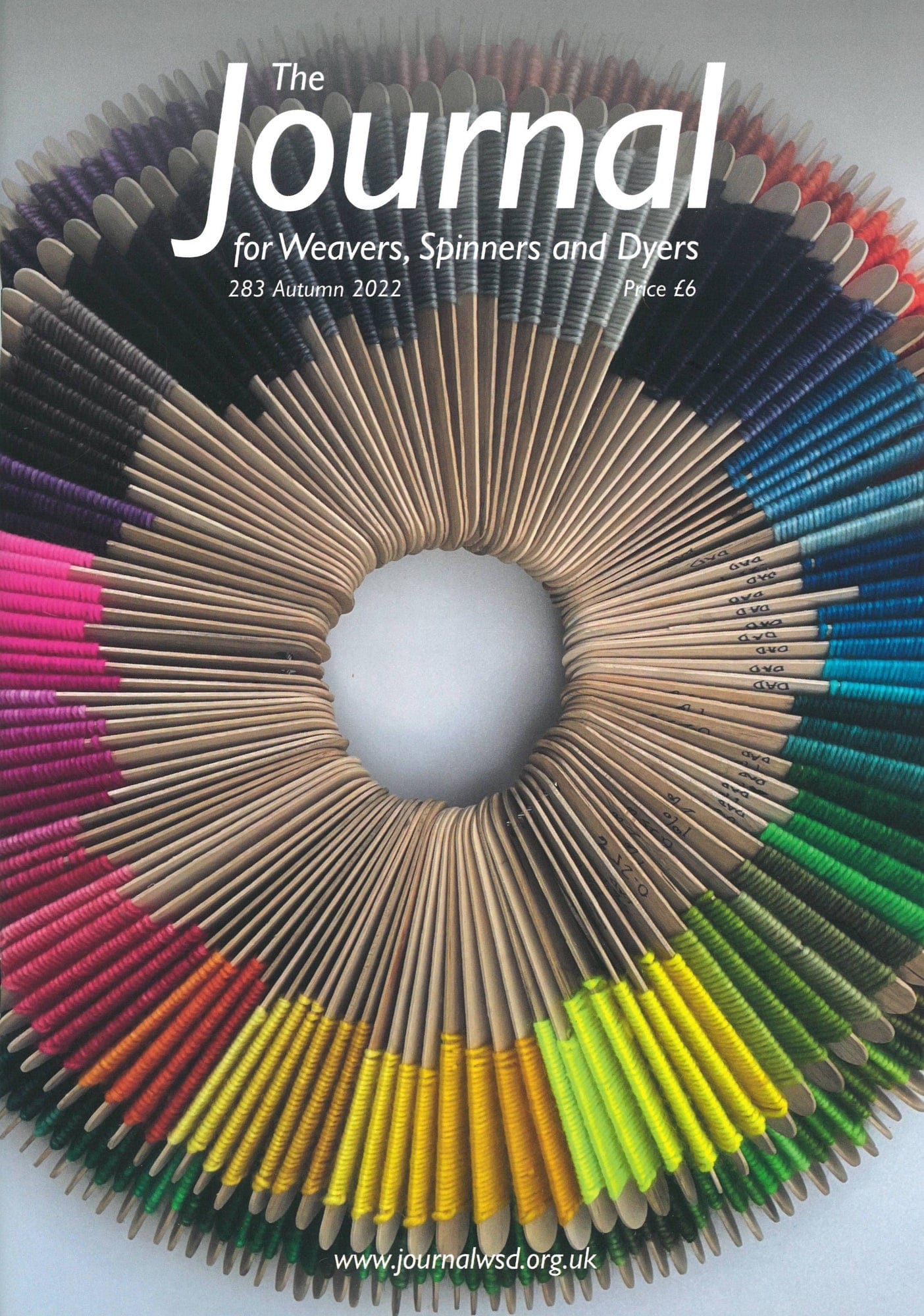 Issue 283 of The Journal For Weavers, Spinners & Dyers