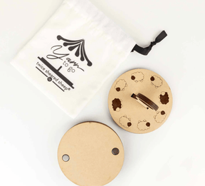 Twice Sheared Sheep Yarn Holders Yarn To Go Carousel, Portable Yarn Butler