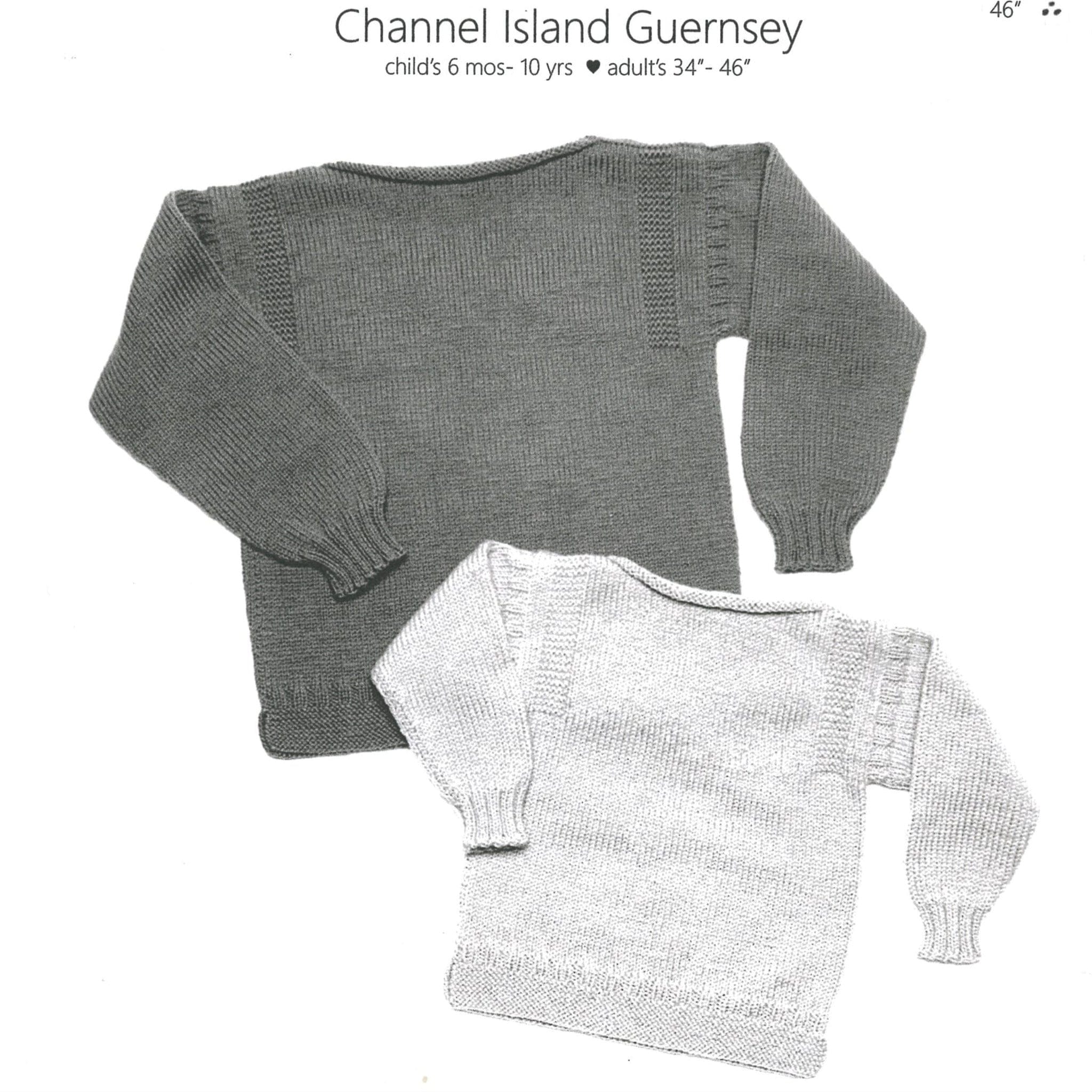 Channel Island Guernsey Pattern by Yankee Knitter Designs – Halcyon Yarn