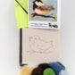 A Wrinkle in Thyme Farm Felting Kits Chickadee Thyme Tile Felting Kit (tools included)