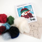 A Wrinkle in Thyme Farm Felting Kits Joyful Snowman Thyme Tile Felting Kit (no tools)