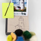 A Wrinkle in Thyme Farm Felting Kits Lighthouse Thyme Tile Felting Kit (tools included)