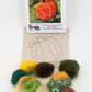 A Wrinkle in Thyme Farm Felting Kits Pumpkin Thyme Tile Felting Kit (no tools)