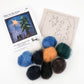A Wrinkle in Thyme Farm Felting Kits Star in the East Thyme Tile Felting Kit (no tools)