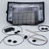 Accessories Unlimited Interchangeable Needle Sets Deluxe Nova Platina Interchangeable Circular Knitting Needle Sets
