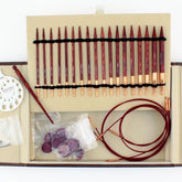Accessories Unlimited Interchangeable Needle Sets Symfonie Rose Interchangeable Circular Knitting Needle Set