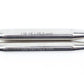 Accessories Unlimited Interchangeable Needle Tips & Cords 15 (10 mm) Nova Platina Interchangeable Knitting Needles, 4.5" Tip