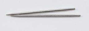 Accessories Unlimited Interchangeable Needle Tips & Cords 5 (3.75 mm) Nova Platina Interchangeable Knitting Needles, 4.5" Tip