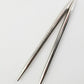 Accessories Unlimited Interchangeable Needle Tips & Cords 9 (5.5 mm) Nova Platina Interchangeable Knitting Needles, 4.5" Tip