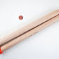 Accessories Unlimited Single-Point Needles US 50 (25mm) Basix Jumbo Single-Point Knitting Needles, 14"