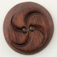 Alosada LLC Buttons 1" / Black Walnut Wood Button by Alosada