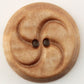 Alosada LLC Buttons 1" / Maple Wood Button by Alosada