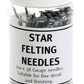 Ashford Handicrafts Limited Felting Needles Pkg of 100 Ashford 38 Gauge Star Barb Felting Needles