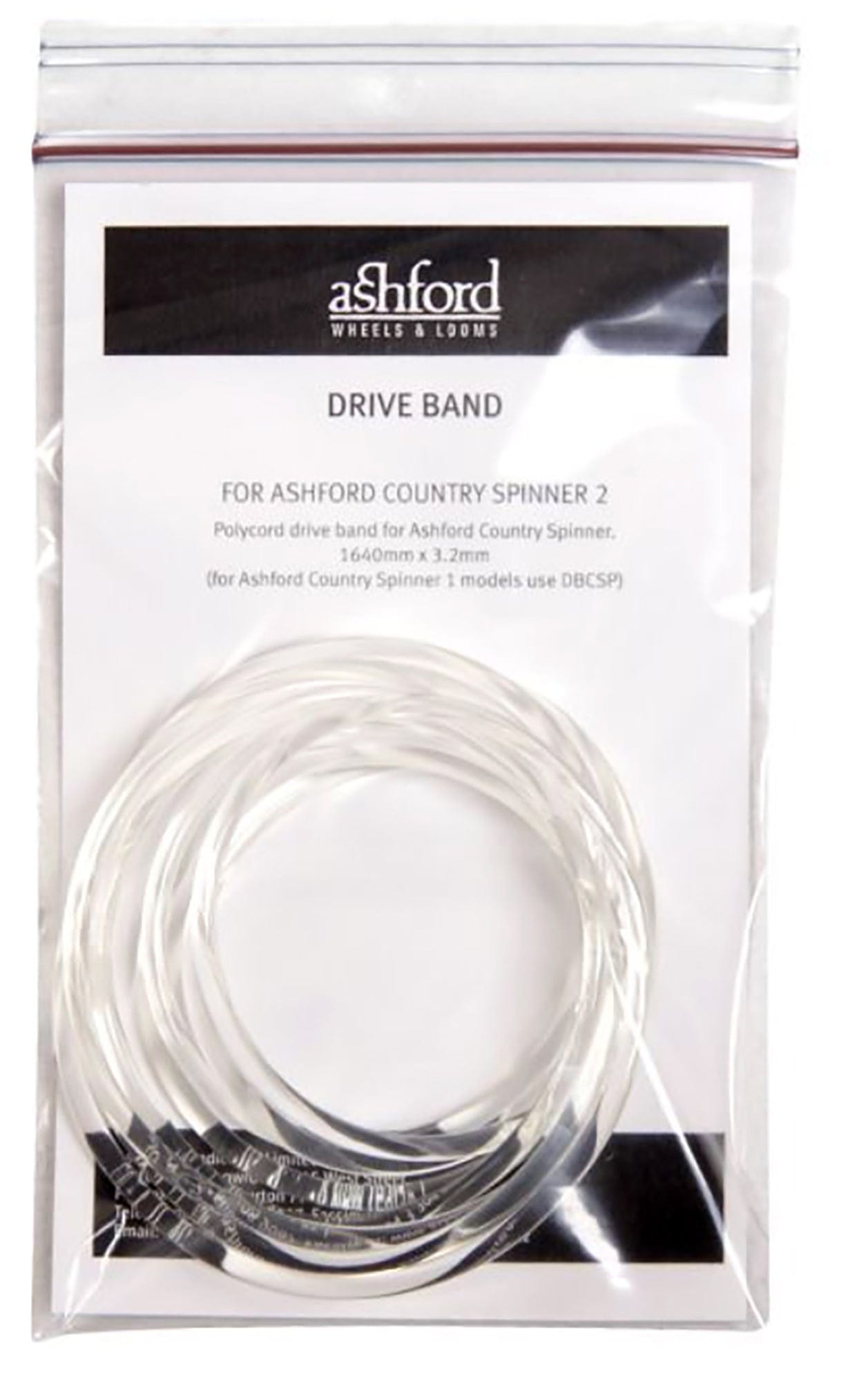 Ashford Handicrafts Limited Spinning Wheel Parts & Accessories 2 Ashford Country Spinner - Poly Drive Band
