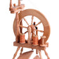 Ashford Handicrafts Limited Spinning Wheels Single / Clear Lacquer Finish Ashford Traveller Spinning Wheel, Double Treadle