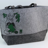 Bonnie Bishoff Project Bags Fox Felt Market Tote by Mum n Sun Ink