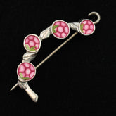 Bonnie Bishoff Shawl Pins Coral Spring Bud Shawl Pin by Bonnie Bishoff Designs