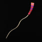 Bonnie Bishoff Shawl Pins Zinnia Striped Color Stick Shawl Pin by Bonnie Bishoff Designs