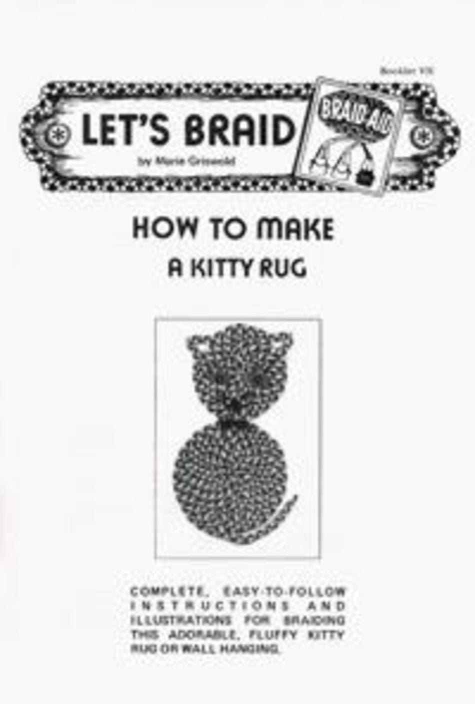 BraidAid's Braided Kitty Rug Guide - Download from Halcyon Yarn