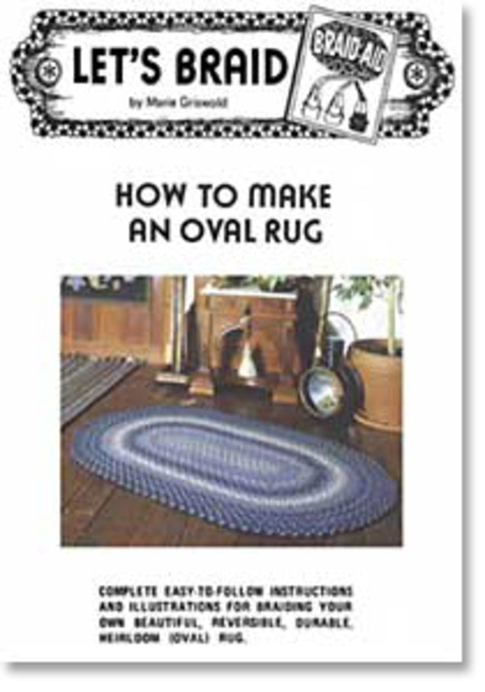 BraidAid's Braided Oval Rug Tutorial - Digital Download | Halcyon Yarn