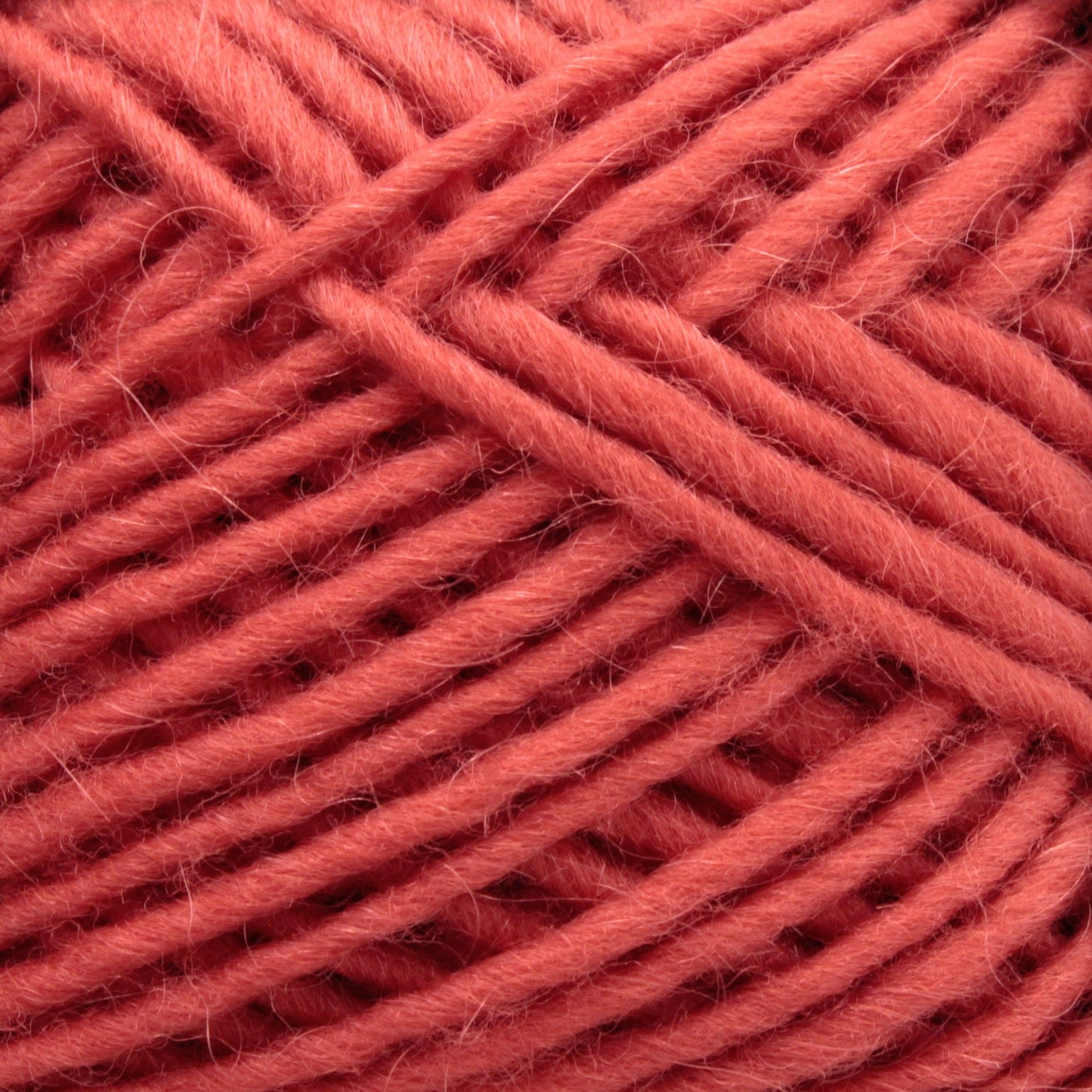 Brown Sheep Yarn Deep Coral Lamb's Pride Worsted Yarn
