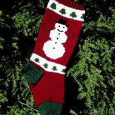 Bully Woolies Knitting Kits Snowman Maine Christmas Stocking Kits