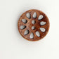 Buttons Etc. Buttons 13/16" Wood Filigree Button