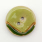 Buttons Etc. Buttons Green Coco Boomerang 1 1/8" Button