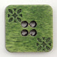 Buttons Etc. Buttons Olive Wood Square 3/4" Button