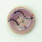 Buttons Etc. Buttons Purple Coco Enamel Fa la la Button